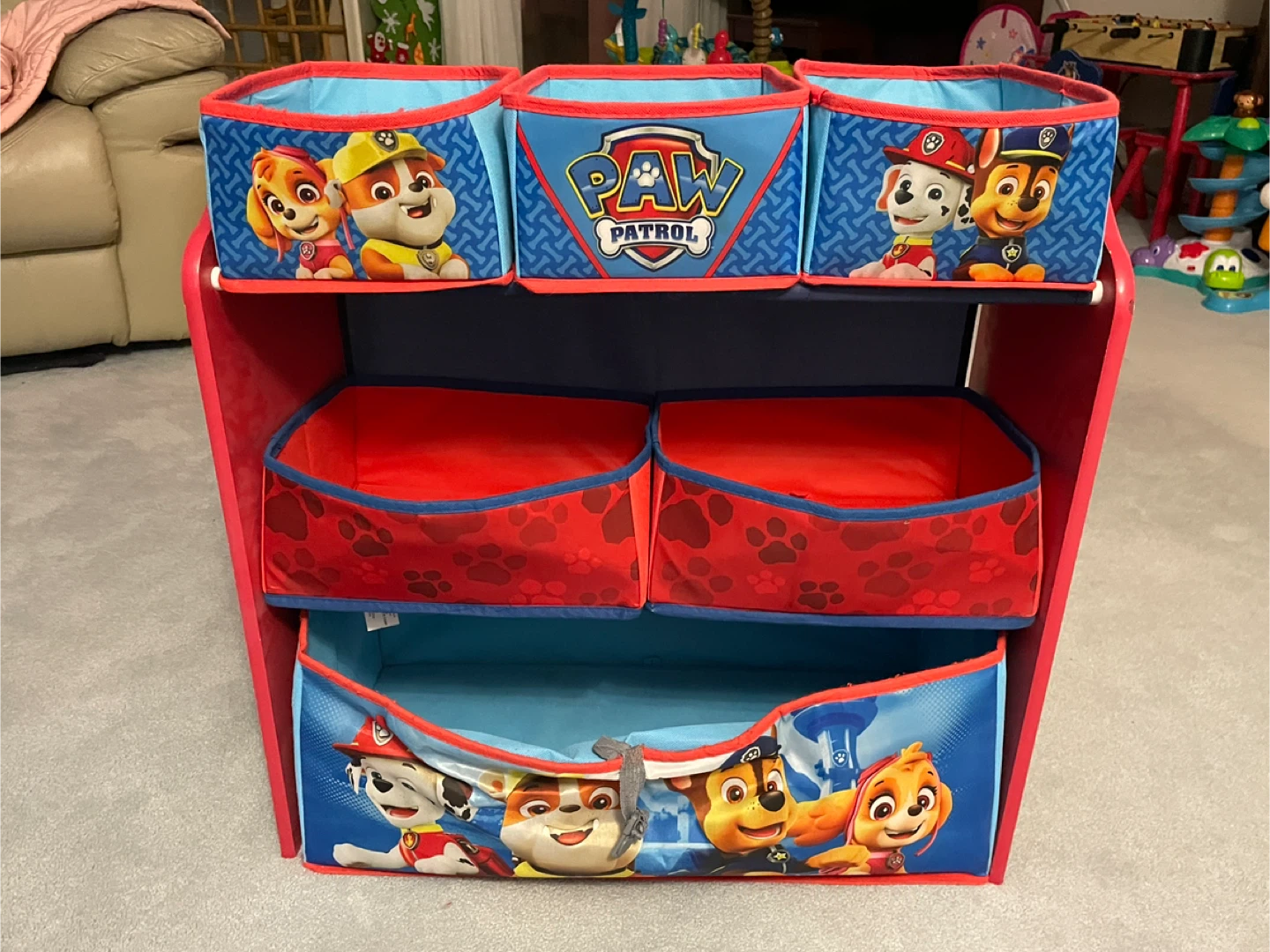 Paw Patrol Kids Toy Storage Organizer - photo 2