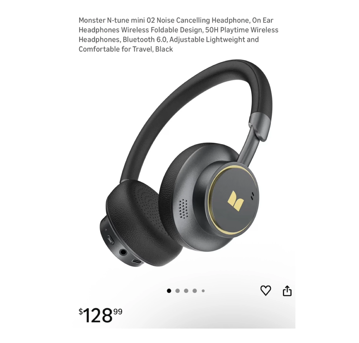 Brand new N-tune mini 02 Noise Cancelling Headphone