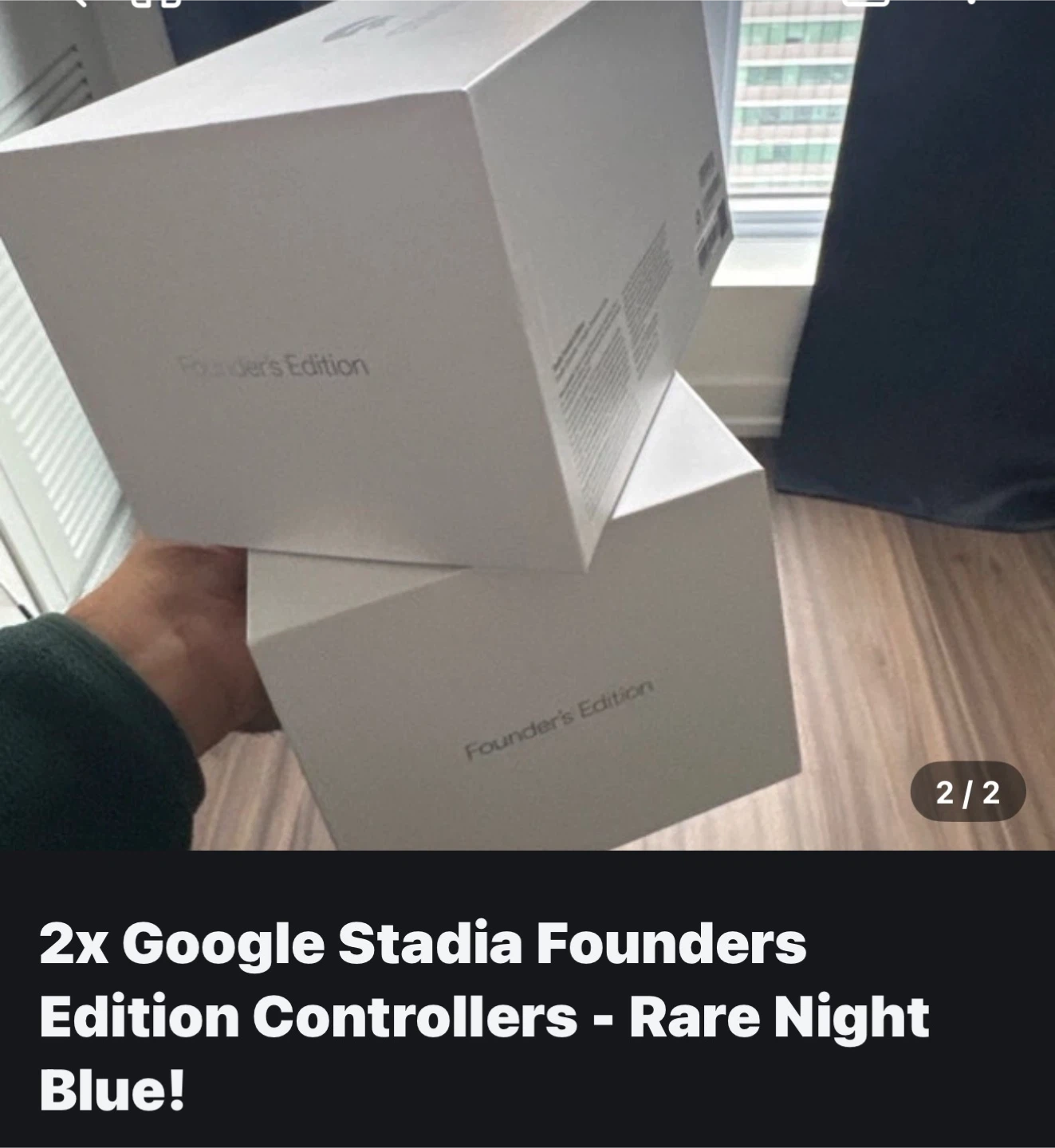 Google Stadia Founder's Edition Controller (2x) - photo 2