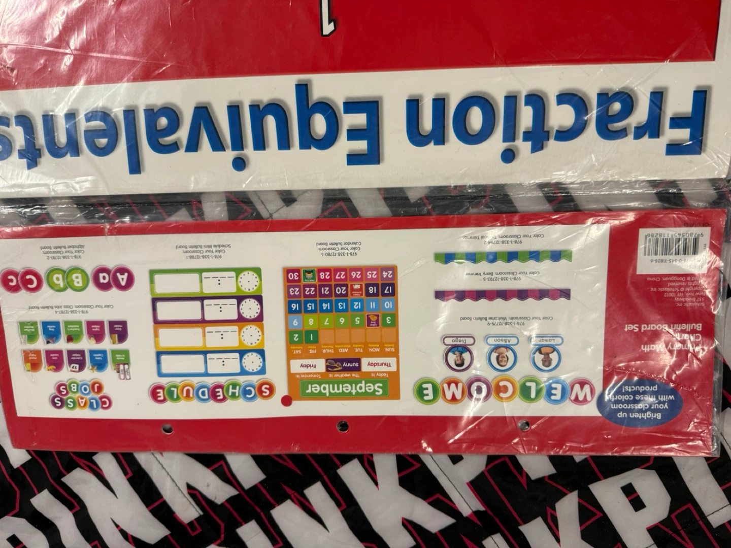 Scholastic Primary Math Charts Bulletin Board Set - photo 3