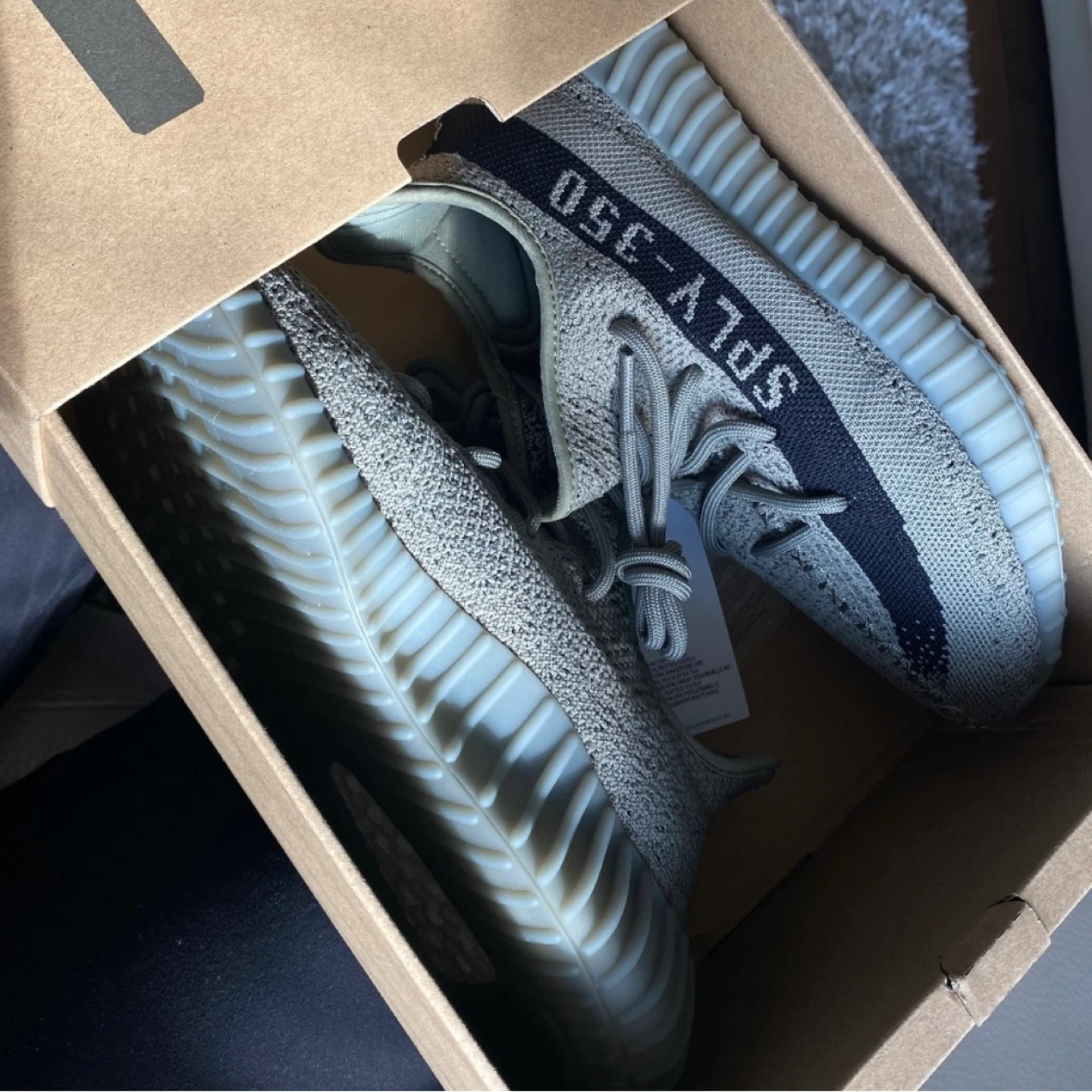 Adidas Yeezy Boost 350 V2 Granit Size 8 US - photo 4