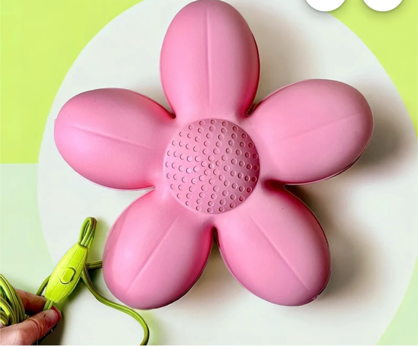 Vintage IKEA Wall Lamp - Pink Flower