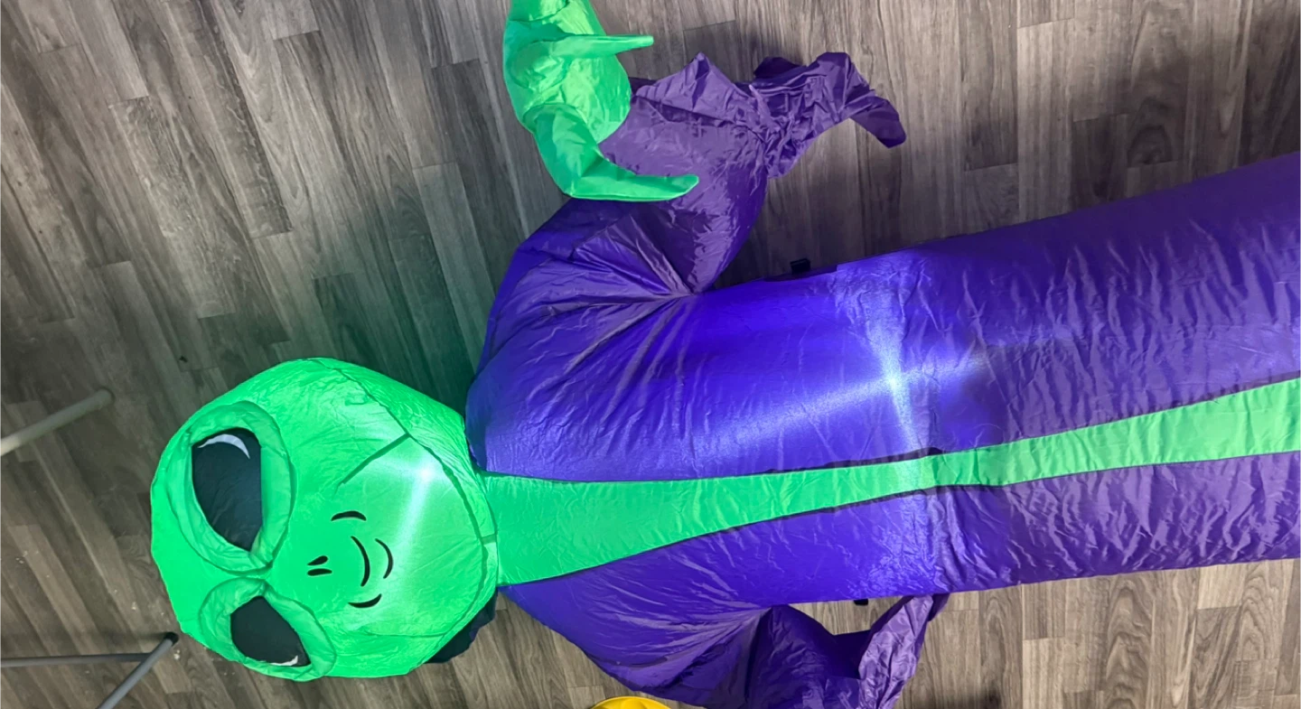 TURNMEON 8 Foot Giant Halloween Inflatable Alien - photo 2