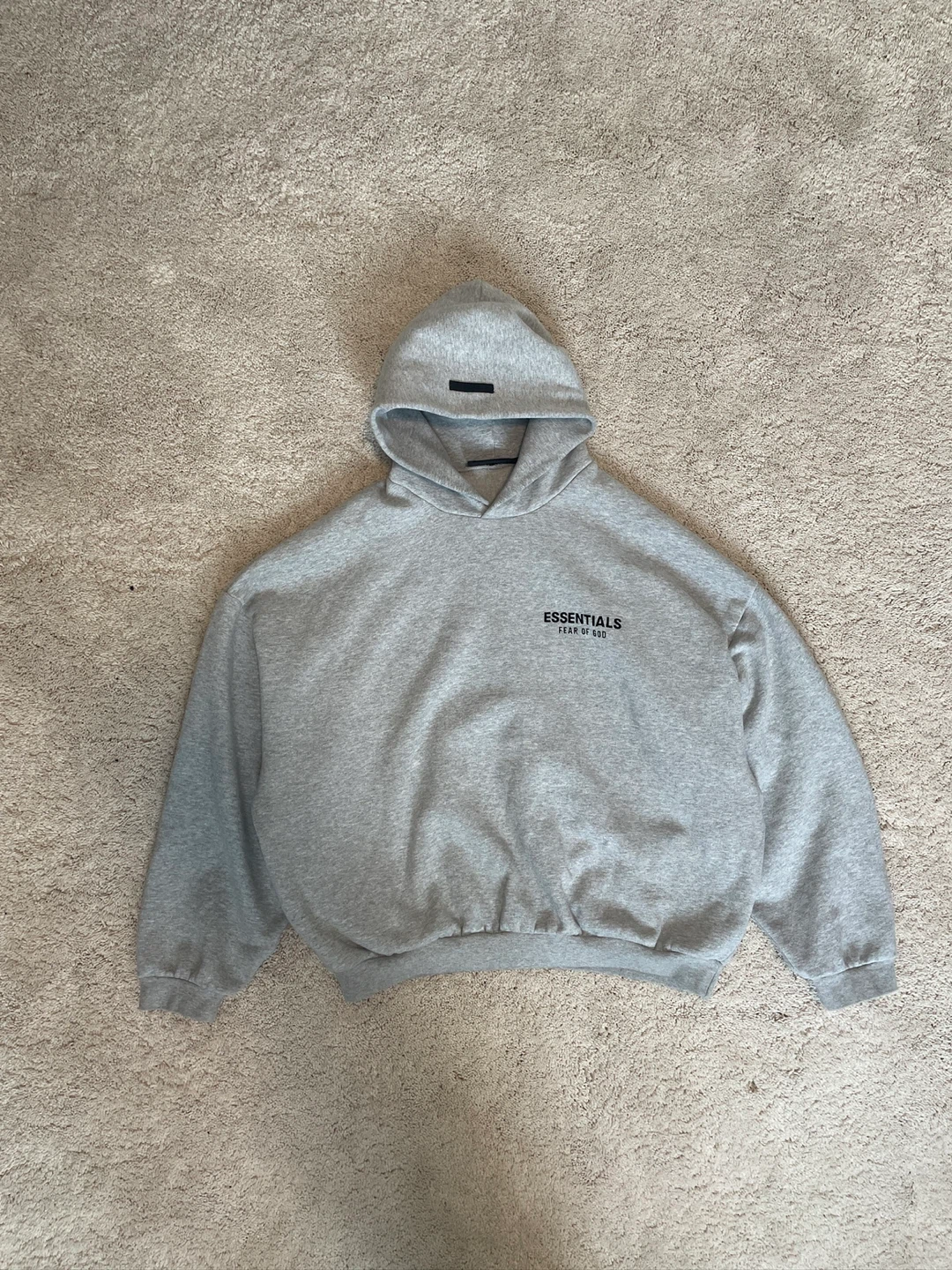 Essentials Fear of God Grey Hoodie