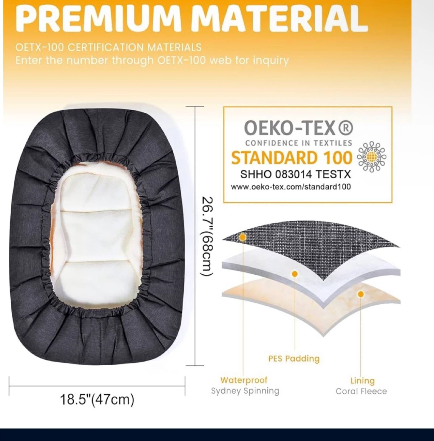 Orzbow Stroller Footmuff - Like New!