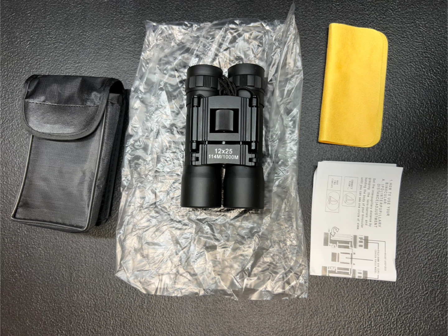 Compact Binoculars 12x25 - NEW - photo 2