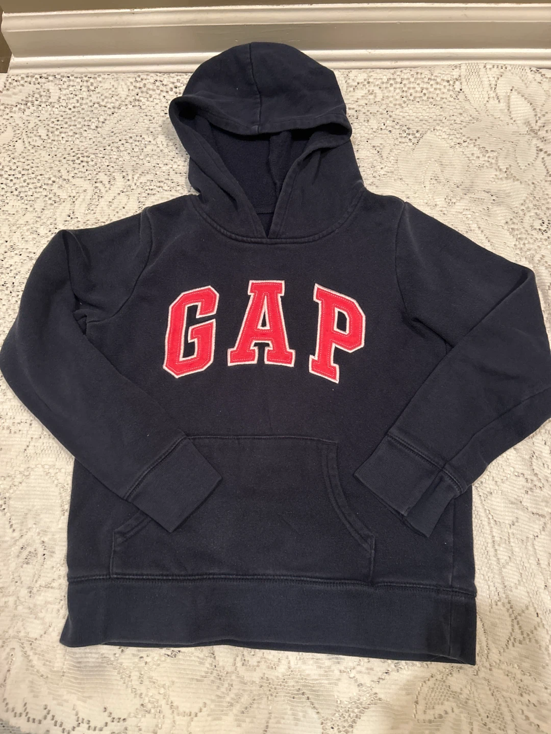 GAP Kids Navy Blue Hoodie - Size L (10)