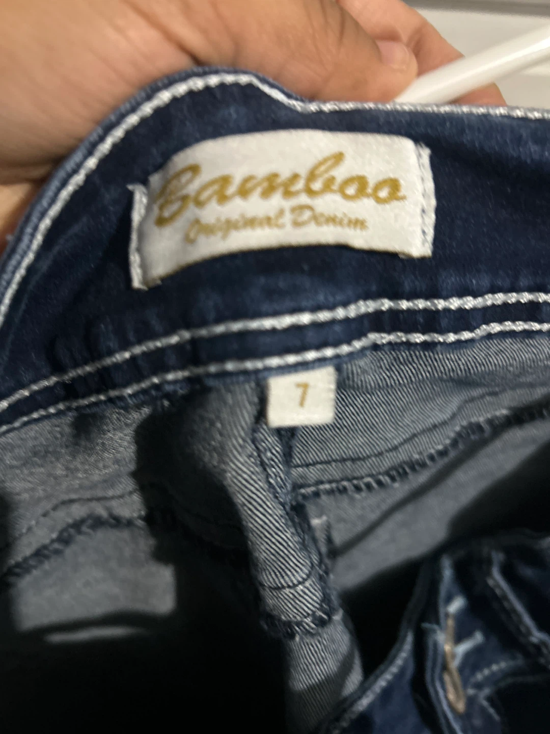 Bamboo Original Denim Jeans - Size 7 - photo 3
