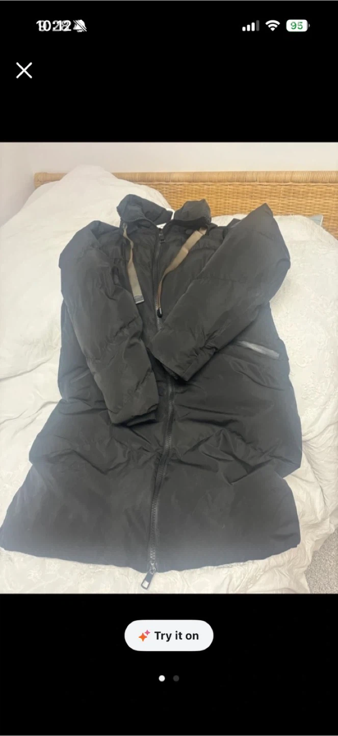 Black Puffer Coat