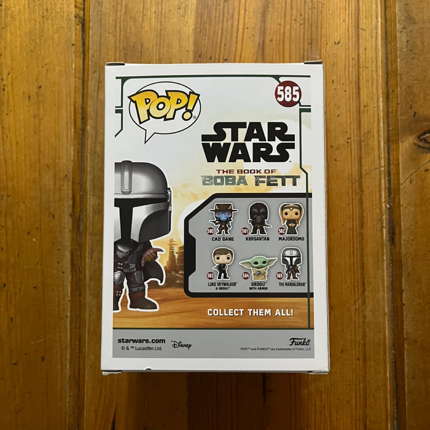 Funko POP! Star Wars The Mandalorian #585 Figure - photo 3