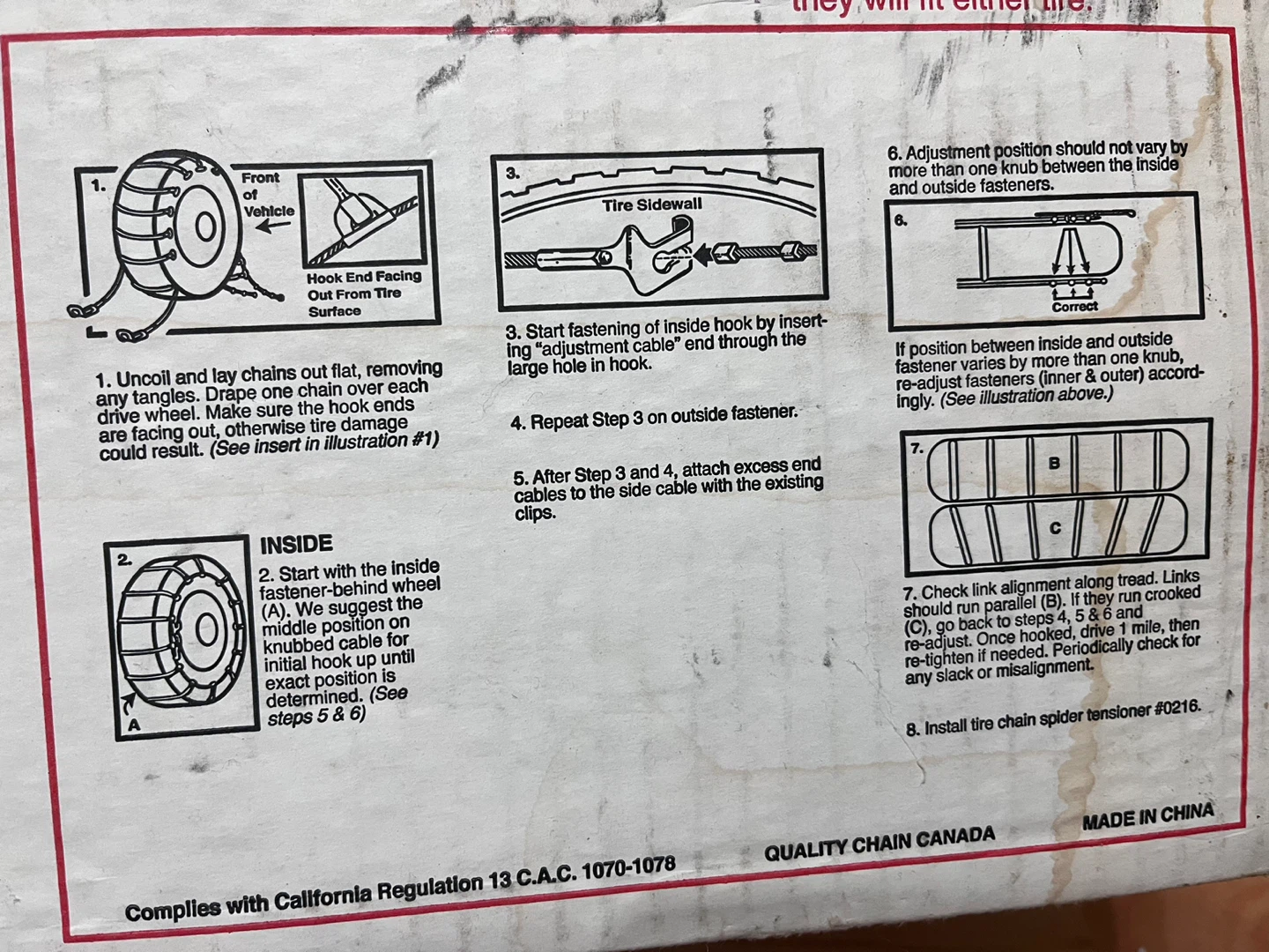 Cobra Jr. Cable Chain - Light Truck, RV, P/U, Van - photo 3