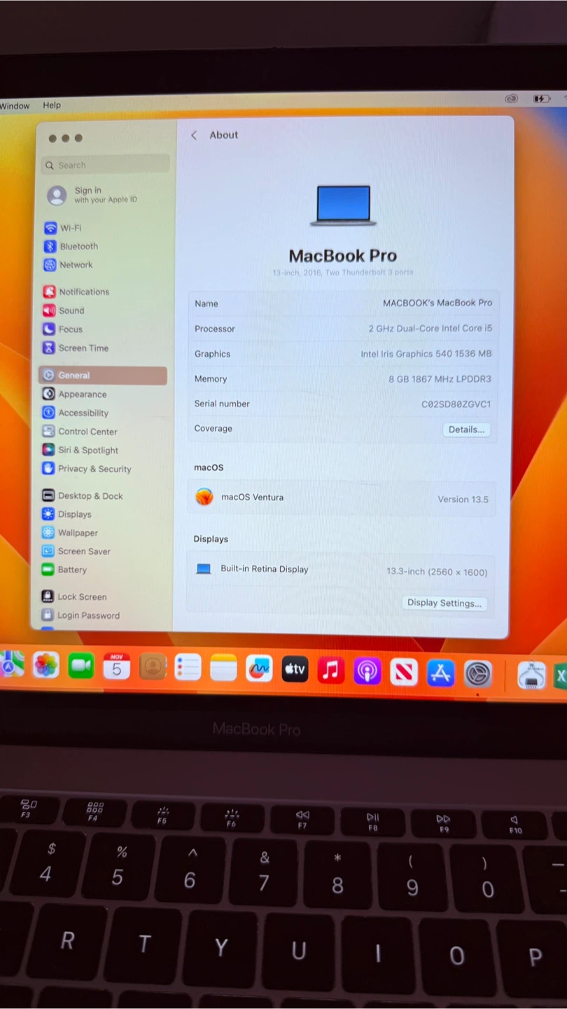 MacBook Pro 13-inch, 8GB RAM, 256GB SSD - photo 5