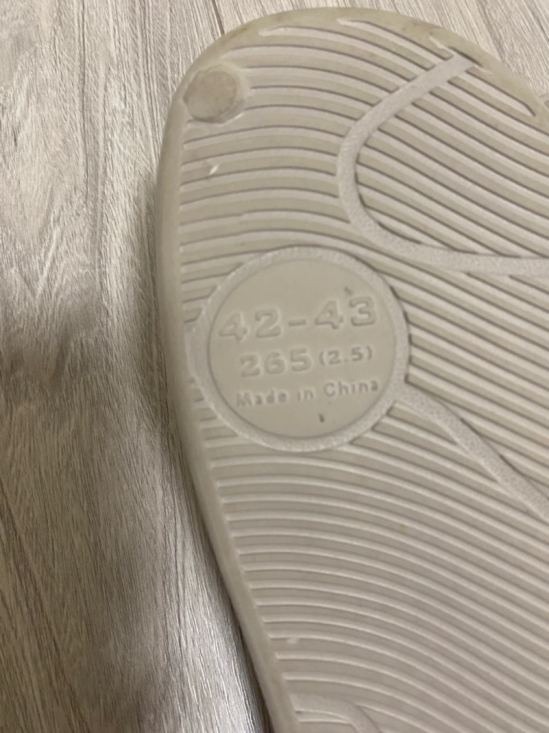 Beige Slides Size 42-43 - photo 2