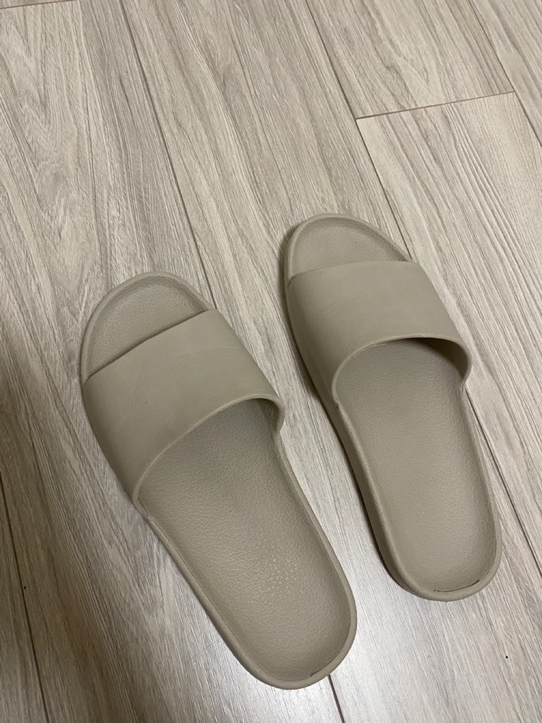 Beige Slides Size 42-43