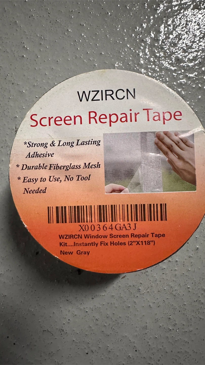 WZIRCN Screen Repair Tape - New Gray