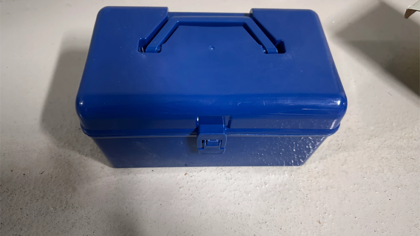Toolbox with Safety Glasses and Tools - photo 3