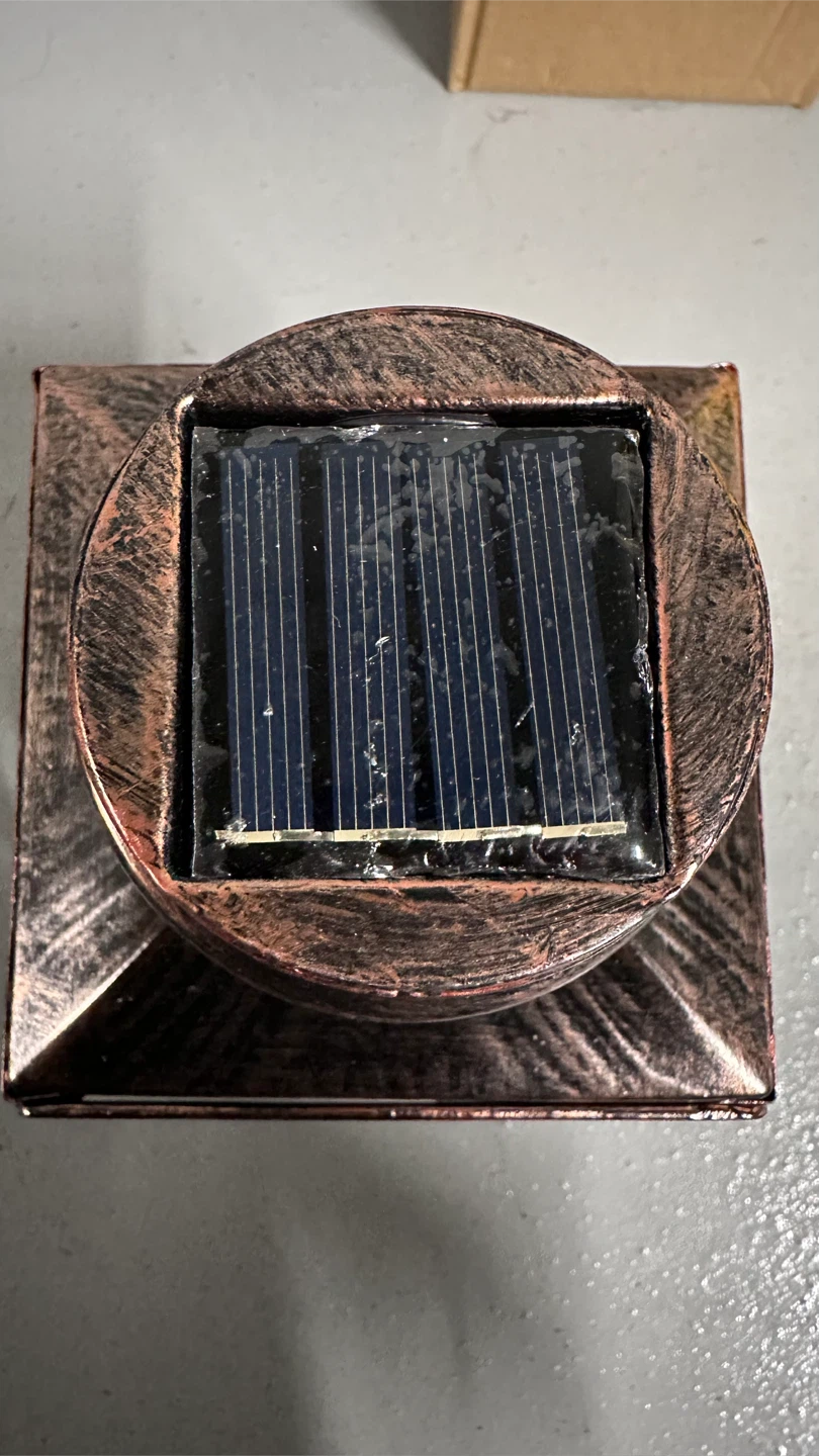 Bronze Butterfly Solar Lantern - photo 2