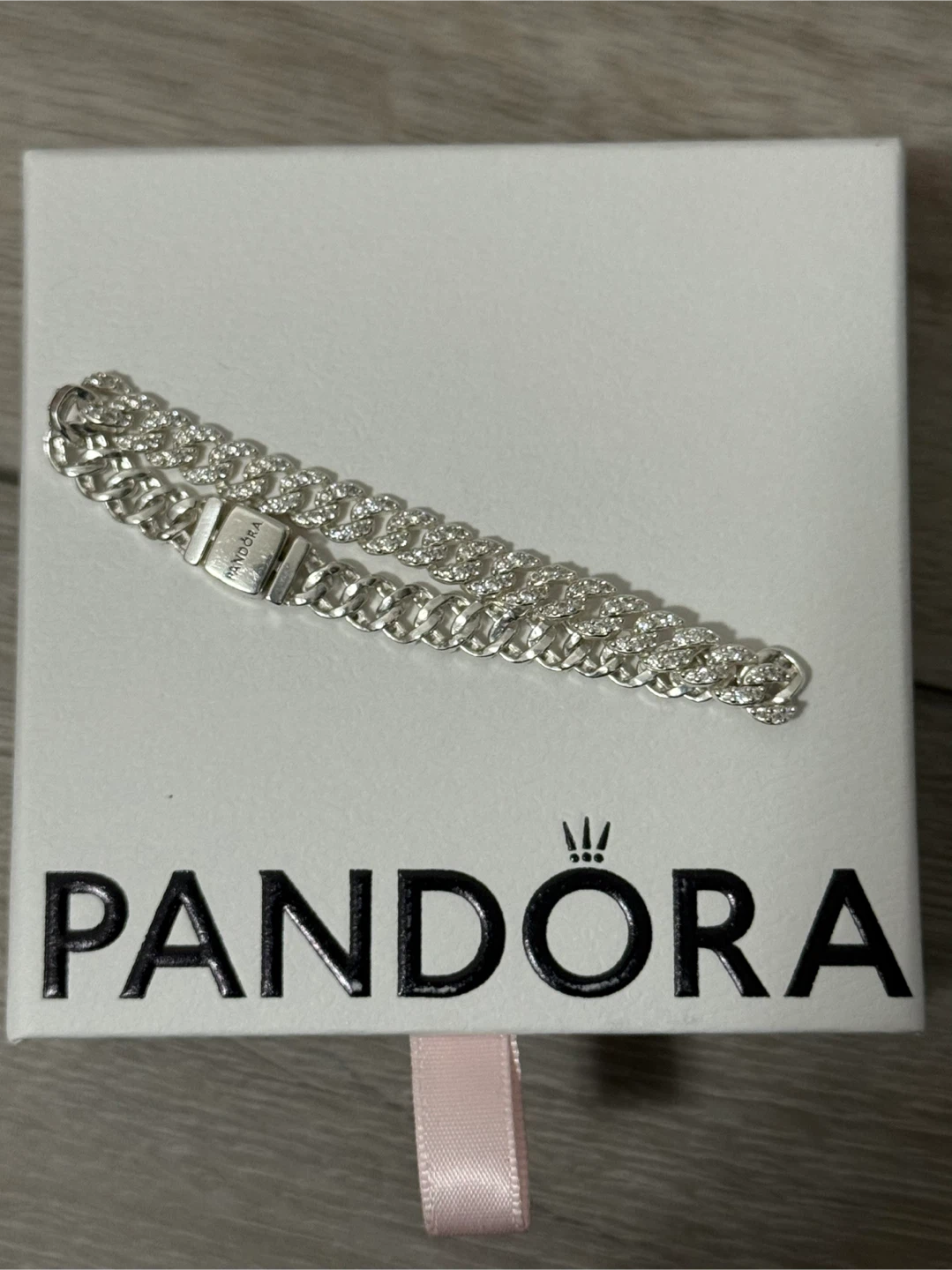 Pandora Pave Chain Bracelet