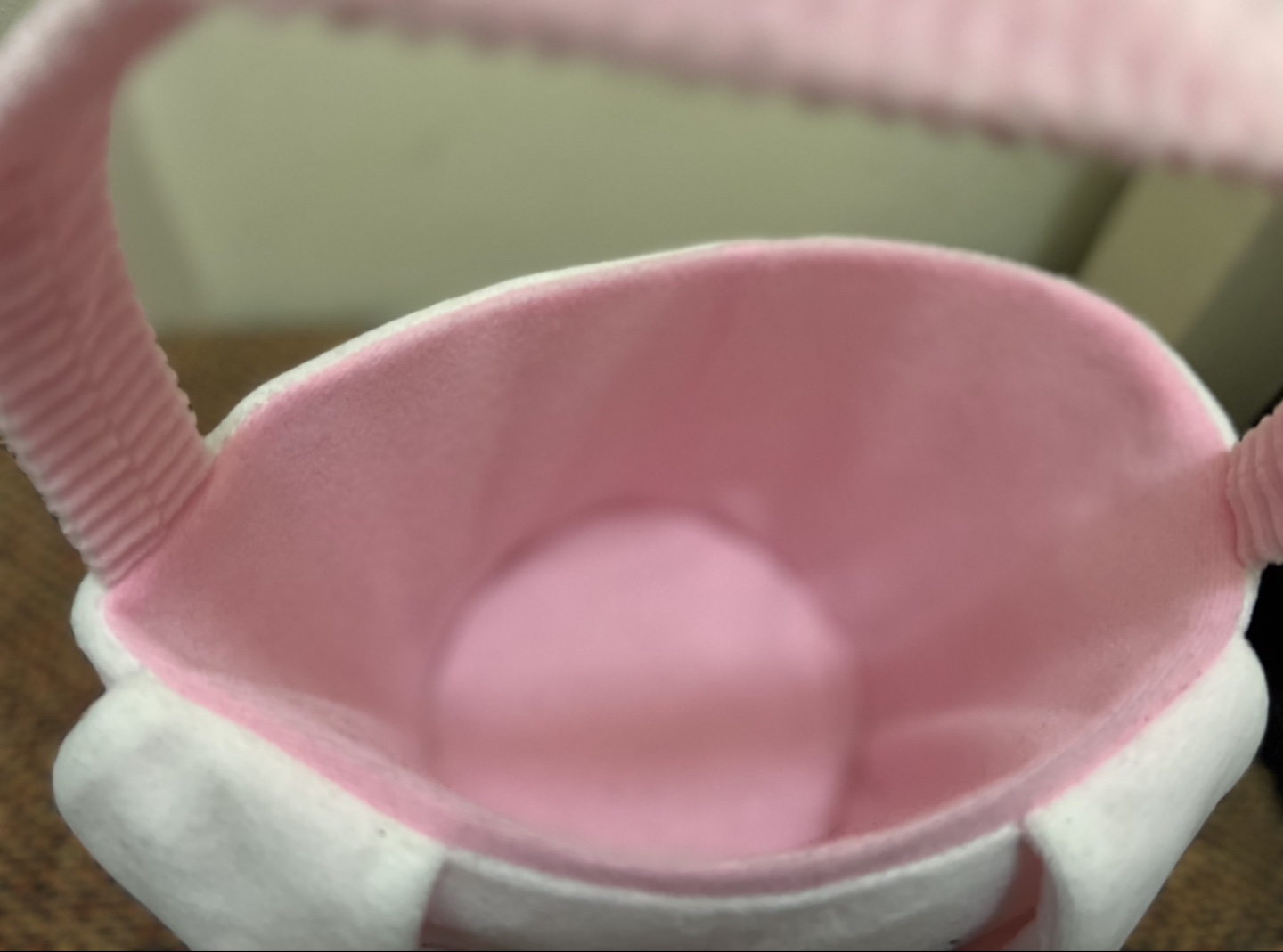 Pink & White Easter Bunny Basket - photo 2