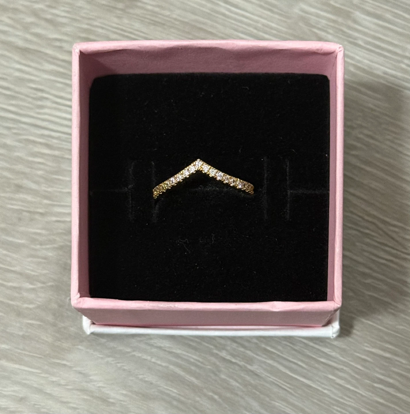Pandora Wishbone Stacking Ring