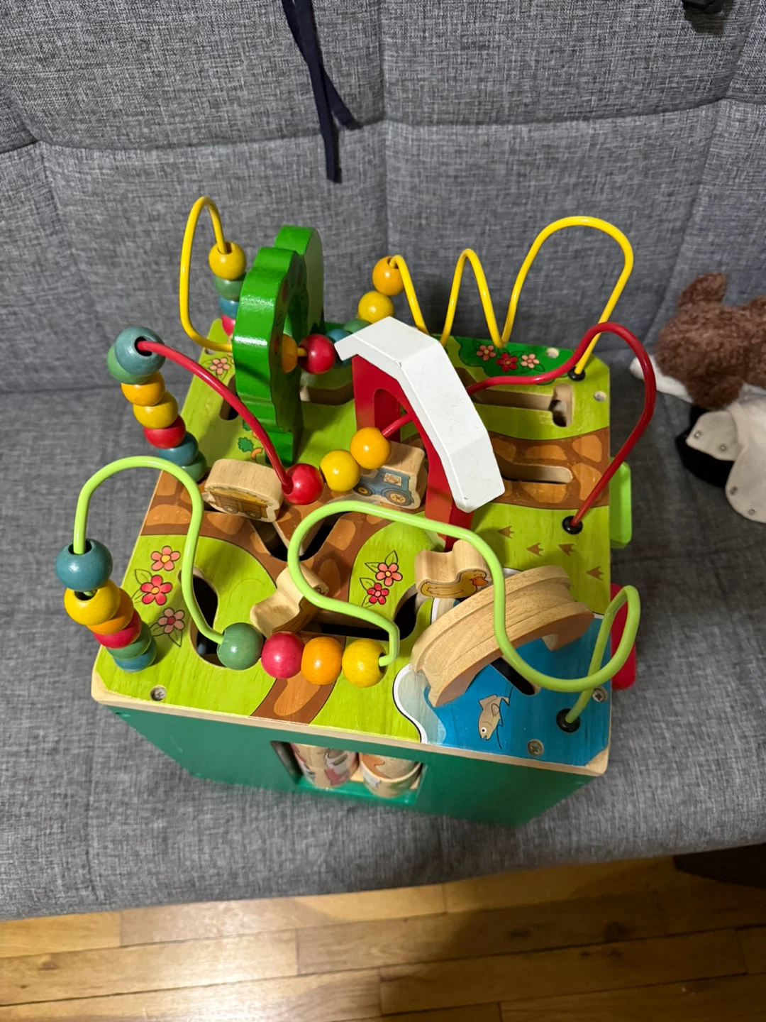 Wooden Activity Cube Toy - photo 5