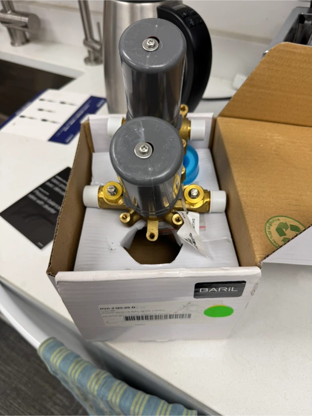 New Baril Pressure Balanced Rough Valve