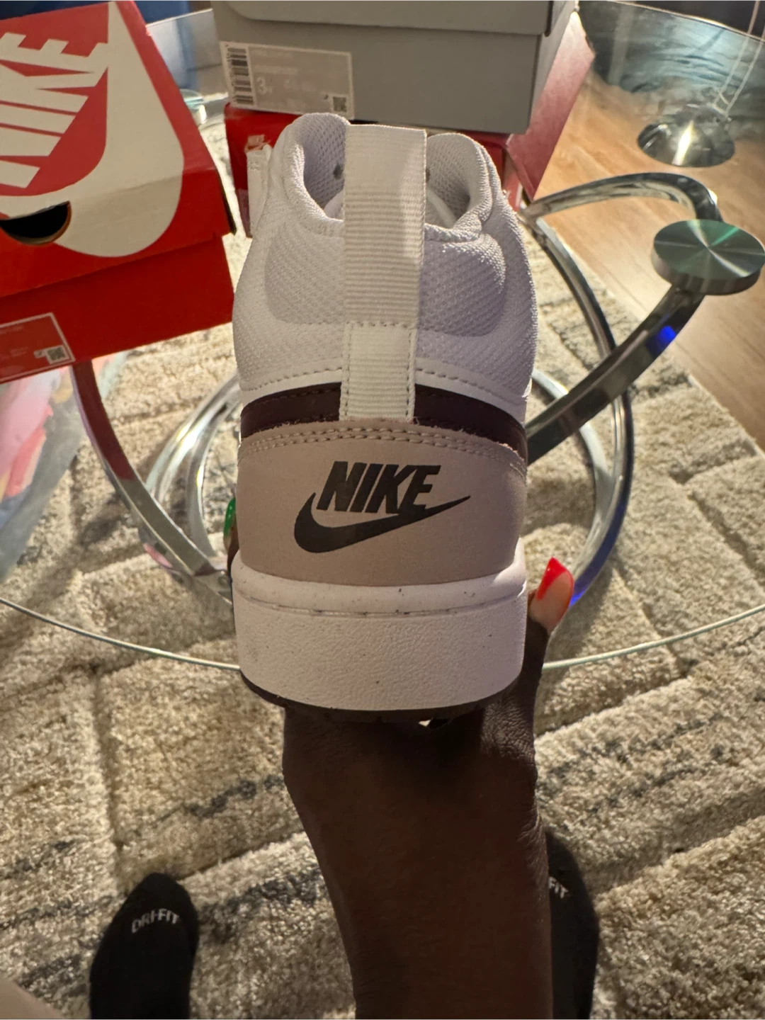Nike Court Borough Mid 2 (GS) - Size 6Y - photo 4