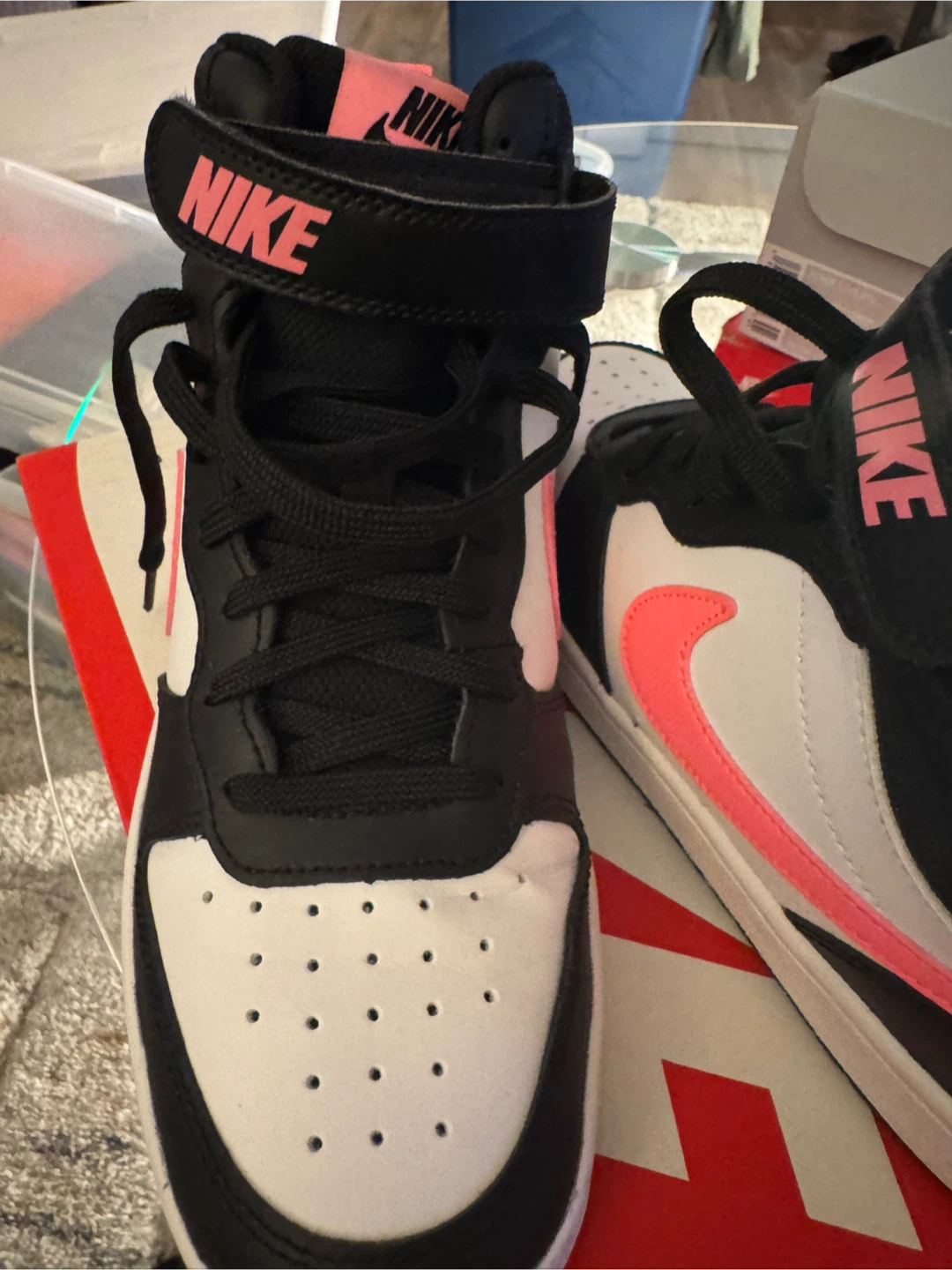 Nike Court Borough Mid 2 (GS) Size 6.5 Youth - photo 4