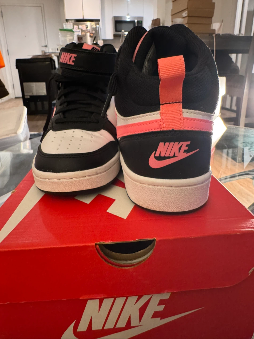 Nike Court Borough Mid 2 (GS) Size 6.5 Youth - photo 2