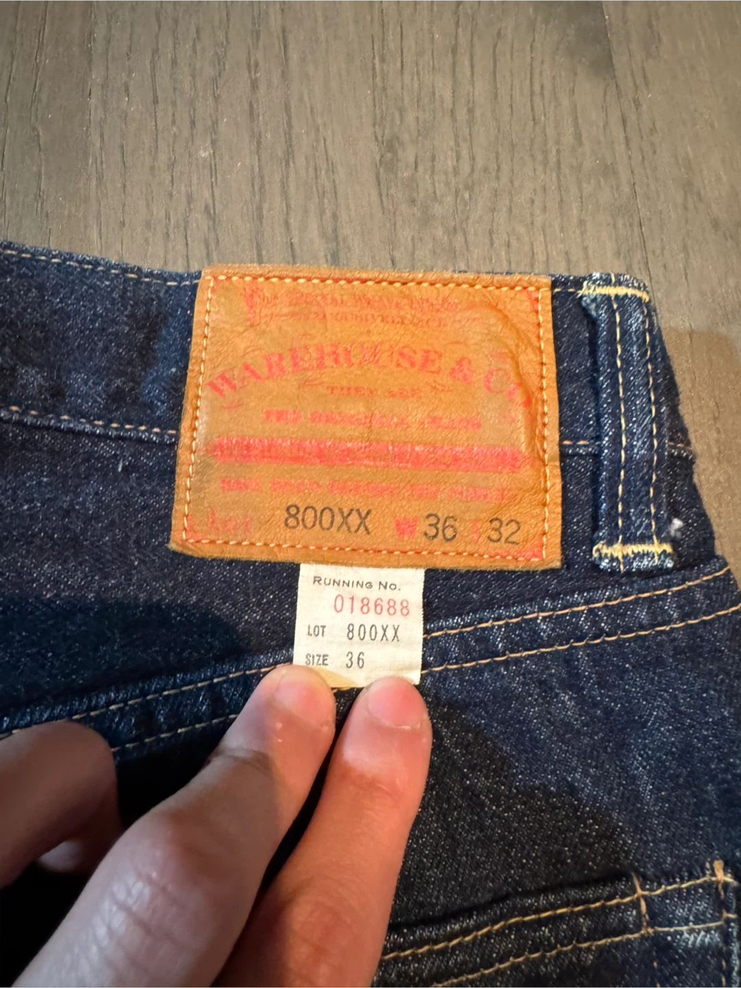 Warehouse 800xx Japanese jeans size 36 - photo 3