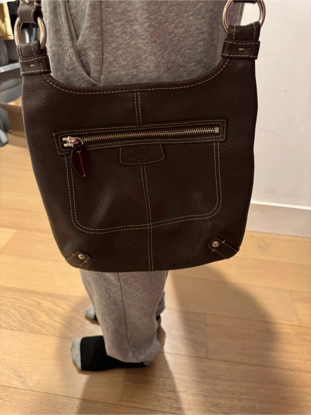 Coach Brown Leather Crossbody Bag - photo 2