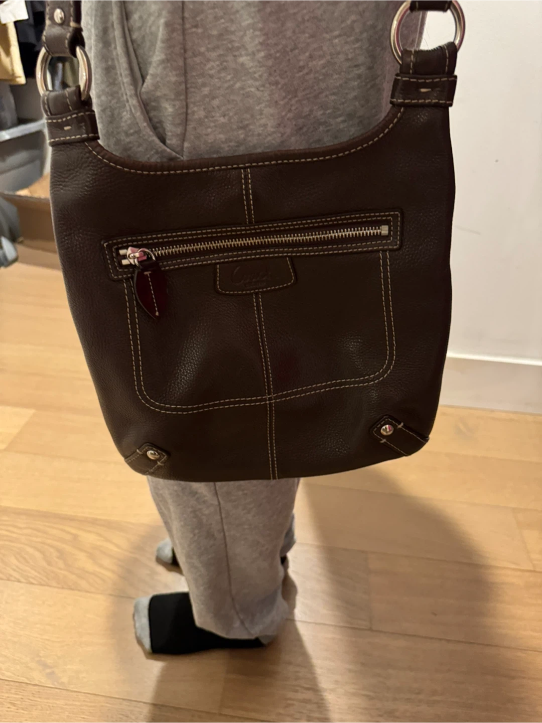 Coach Brown Leather Crossbody Bag - photo 3