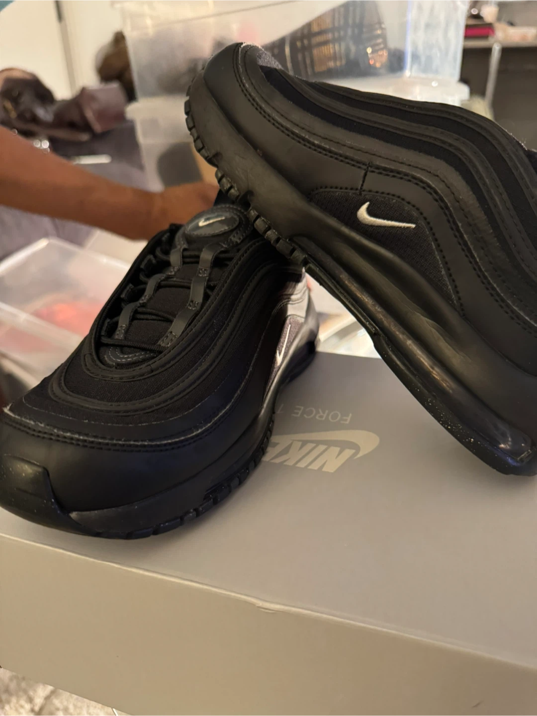 Nike Air Max 97 Black Youth Size 3Y - photo 4