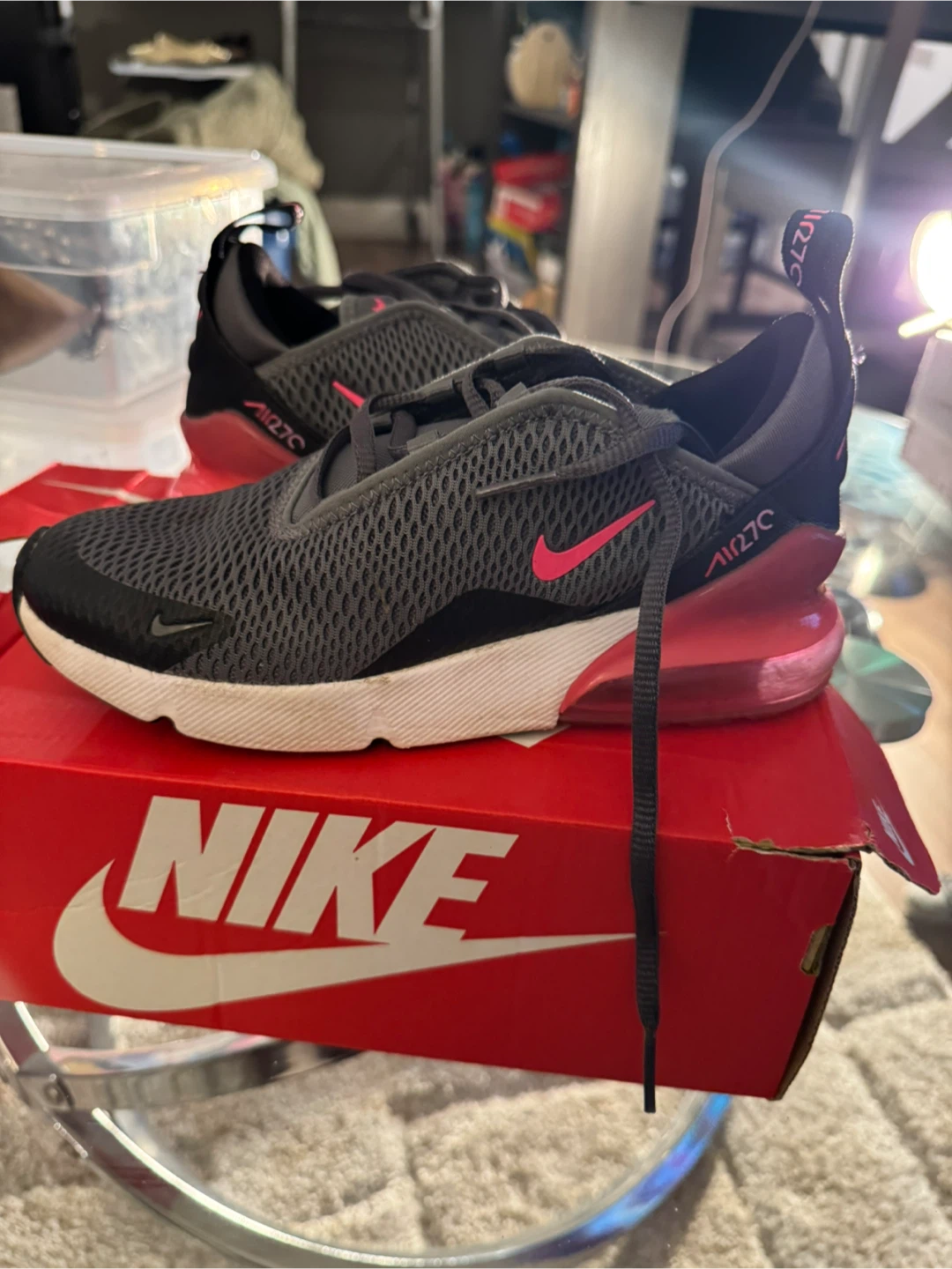 Nike Air Max 270 - Gray/Pink - photo 2