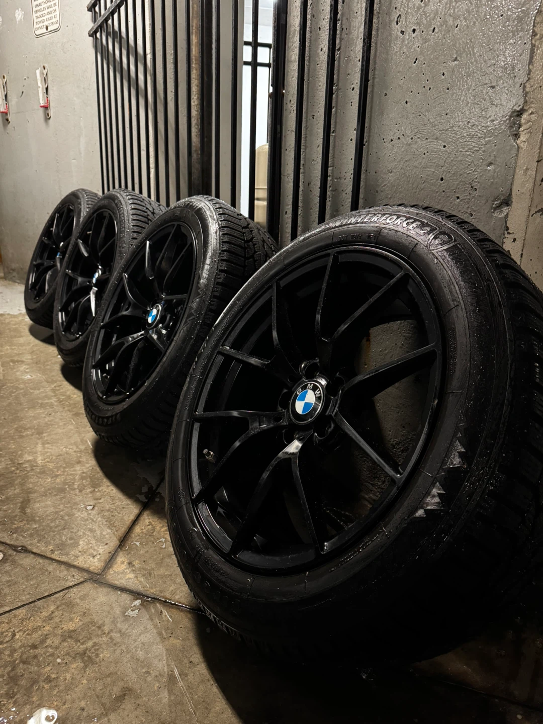 BMW Winter Tires & Rims Package – 225/50R18 - photo 3
