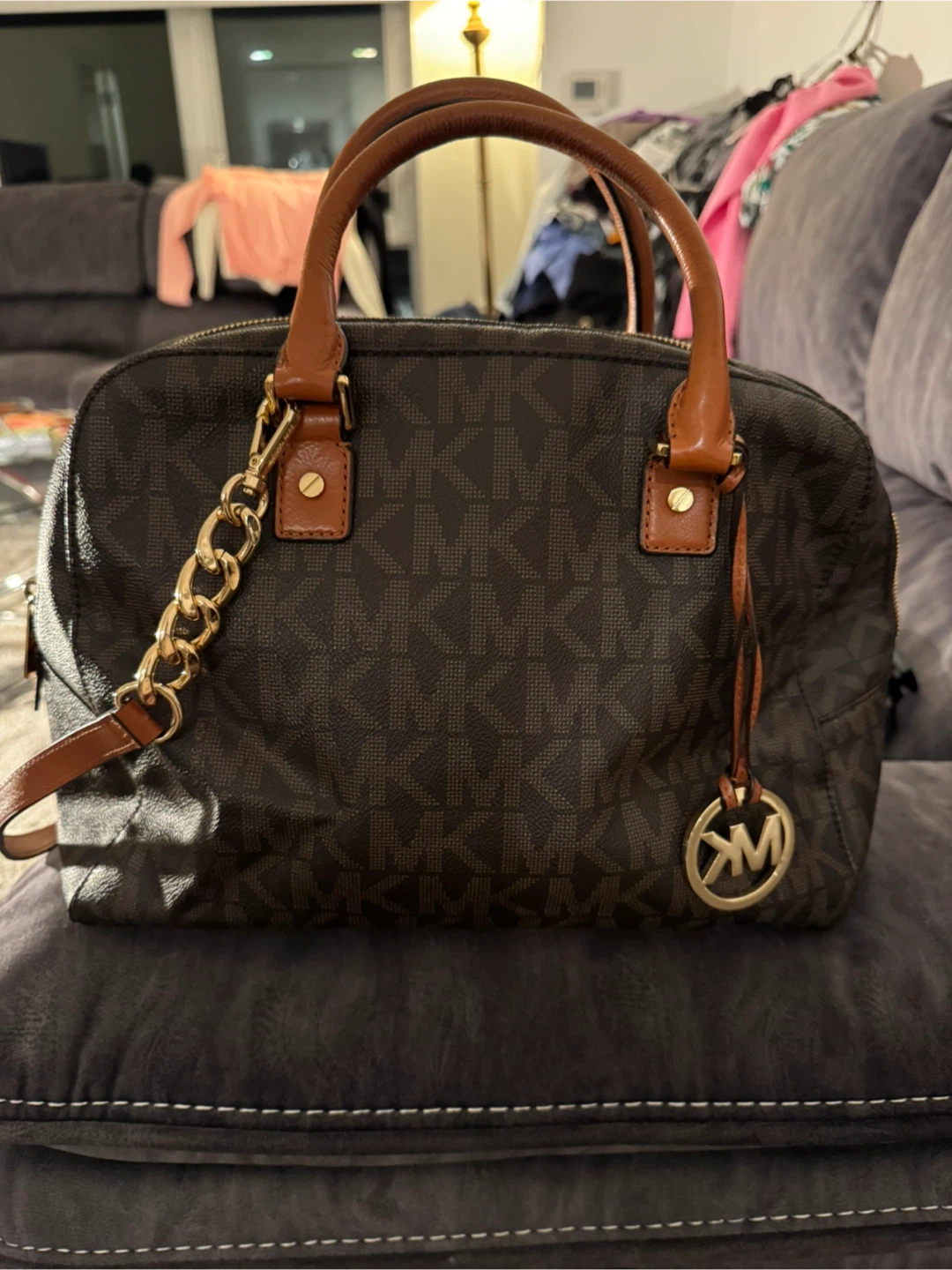 Michael Kors Dome Satchel