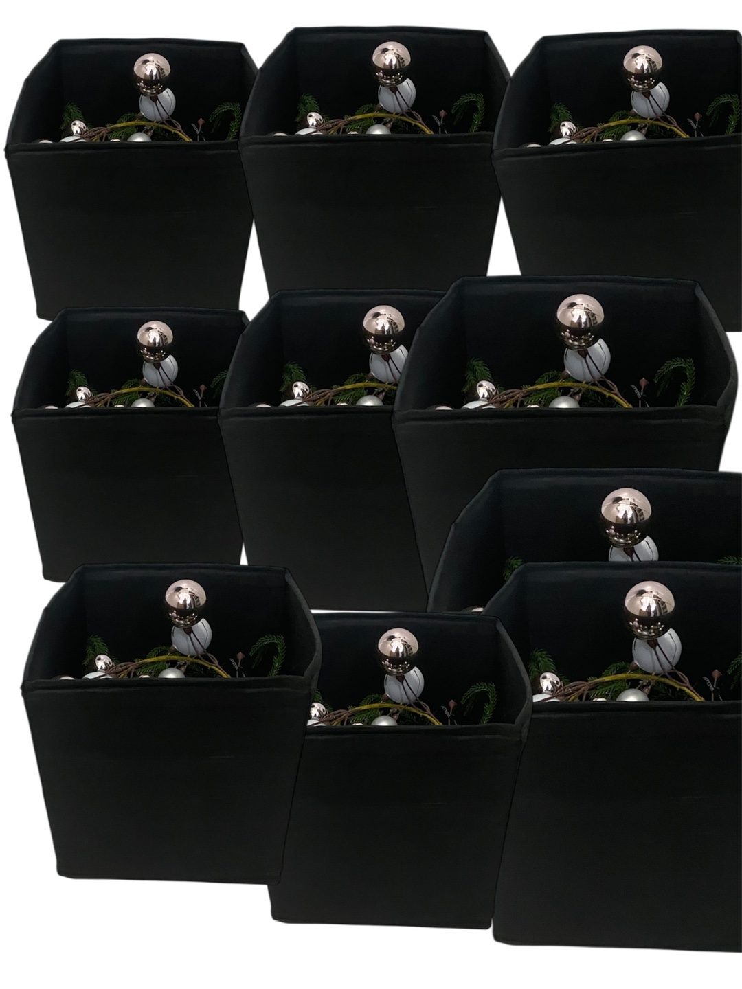 🥕10 Black Storage Bin Thrifty