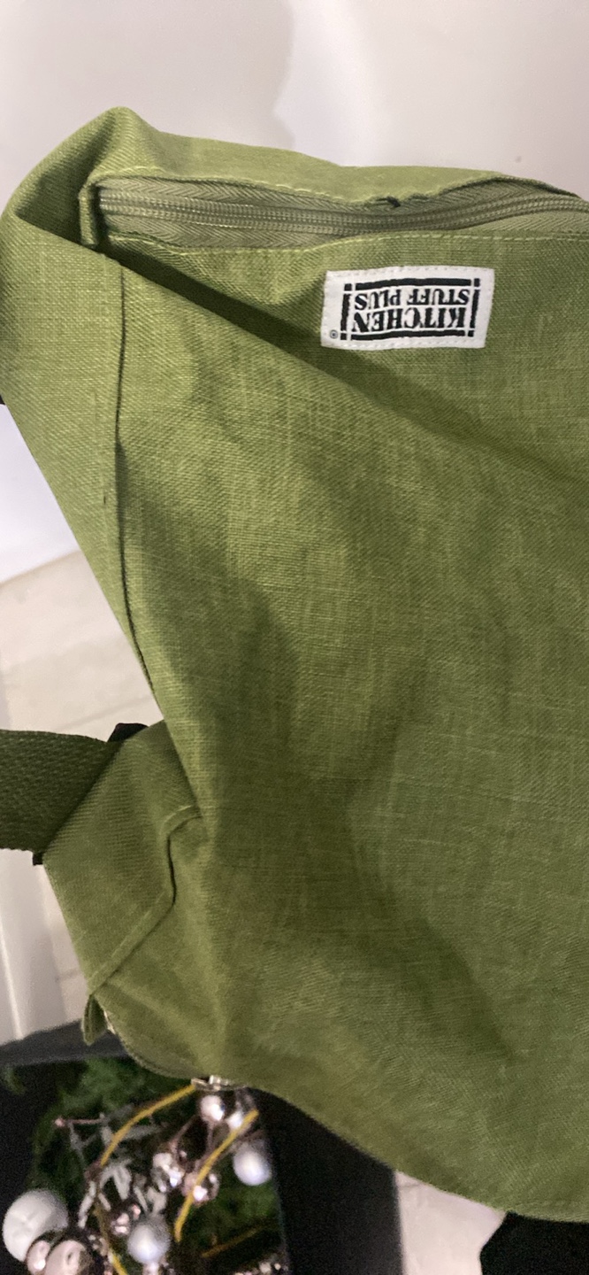 🥕Kitchen Stuff Plus Green Rolling Tote Bag - photo 4