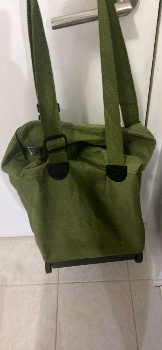 🥕Kitchen Stuff Plus Green Rolling Tote Bag - photo 2