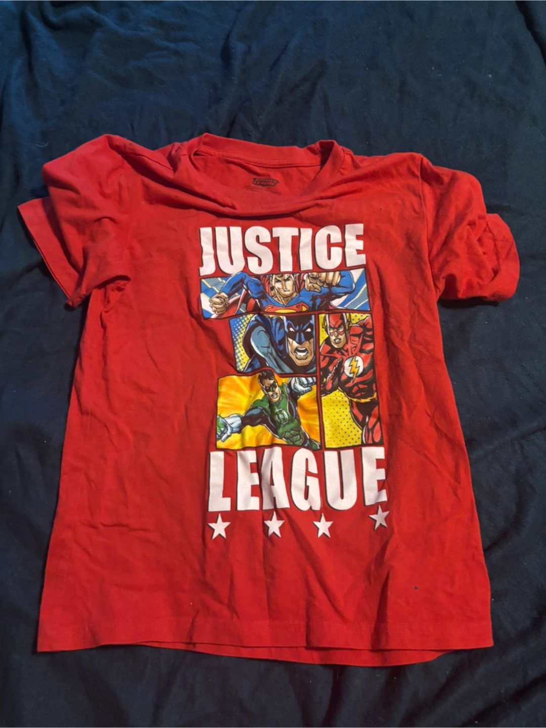 Justice League Red T-Shirt - Size M