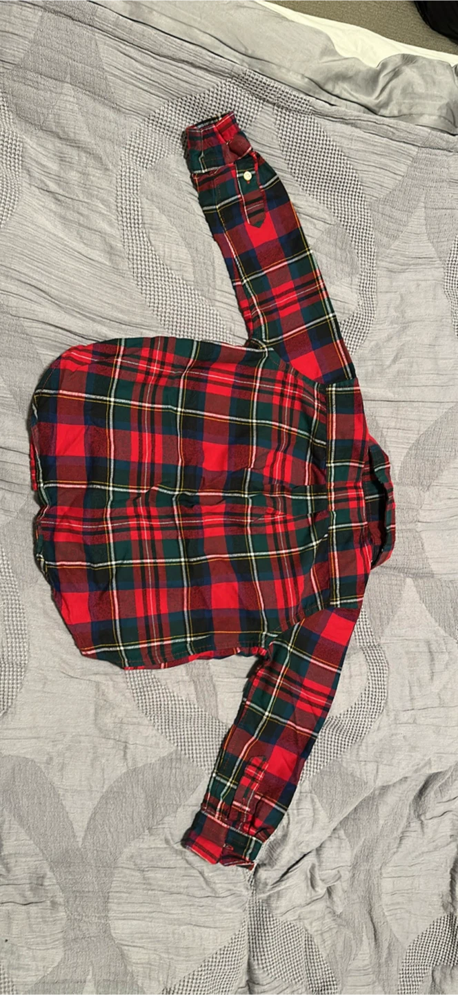 Ralph Lauren Red Plaid Flannel Shirt size 3T