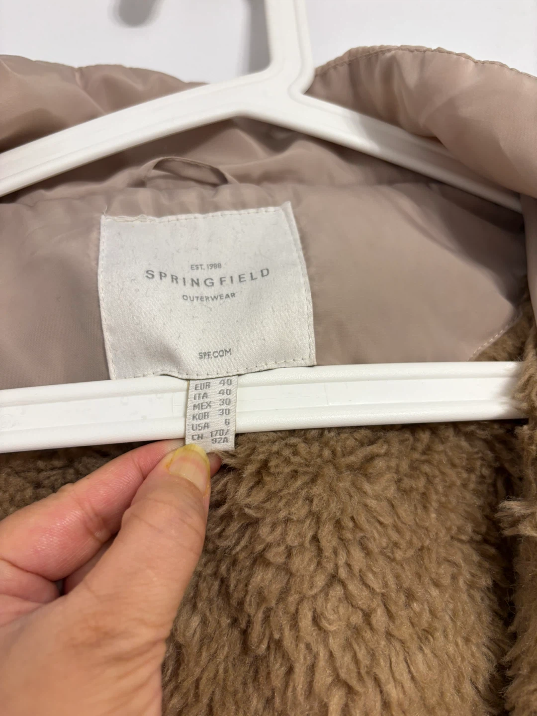Springfield Puffer long Jacket - Size 6 - photo 2