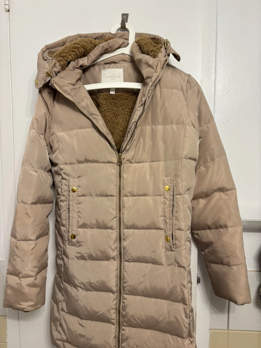 Springfield Puffer long Jacket - Size 6
