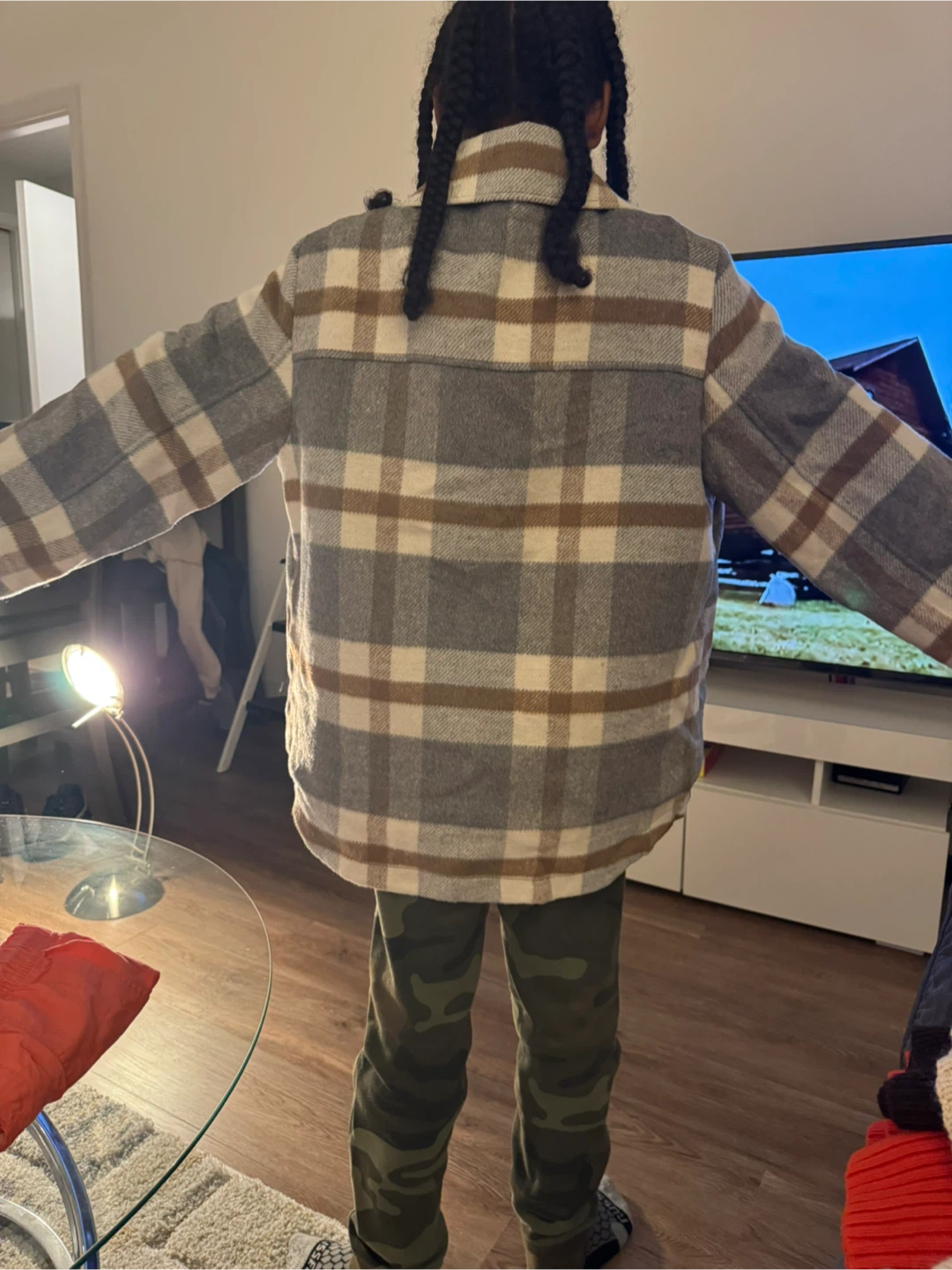Plaid Shacket Jacket