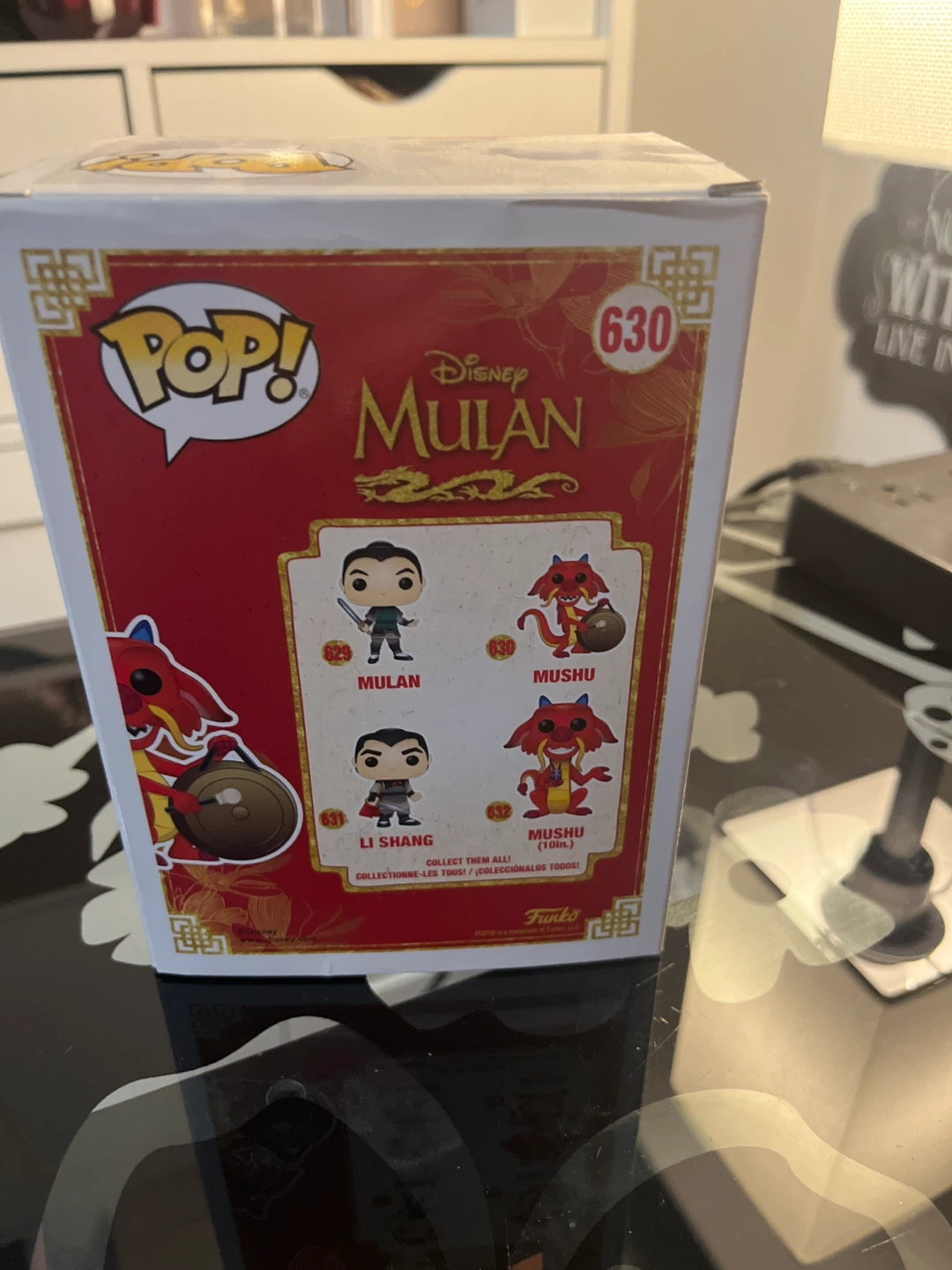 Funko Pop! Disney Mulan 630 Mushu Vinyl Figure - photo 3