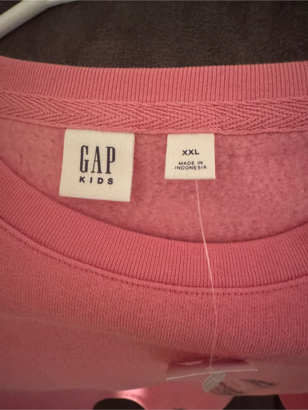 GAP Kids Pink Puff Sleeve Sweatshirt - XXL (14-16) - photo 3