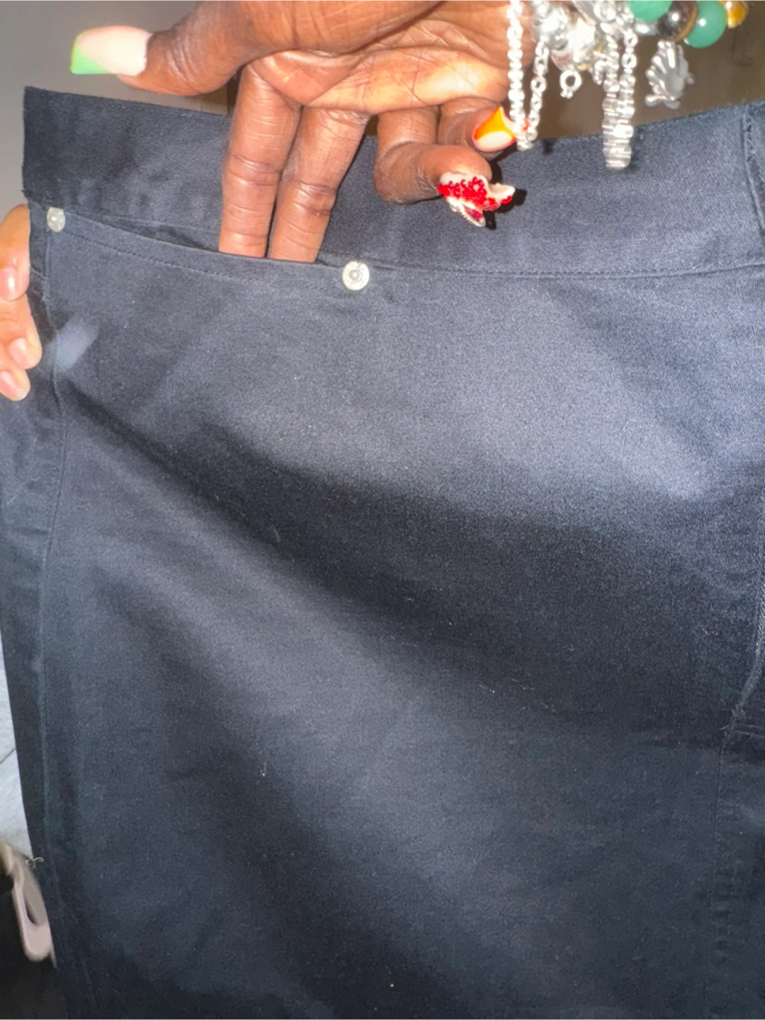 Gap Factory Store Black Skirt - Size 16