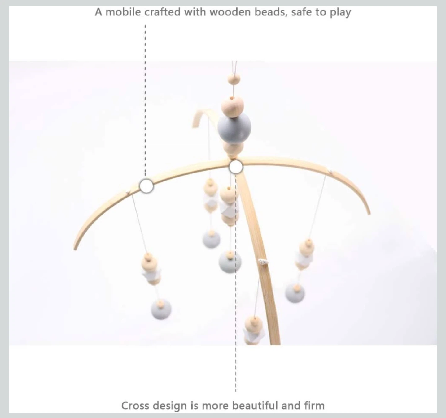 Wooden Baby Mobile - Nursery Decor - photo 5