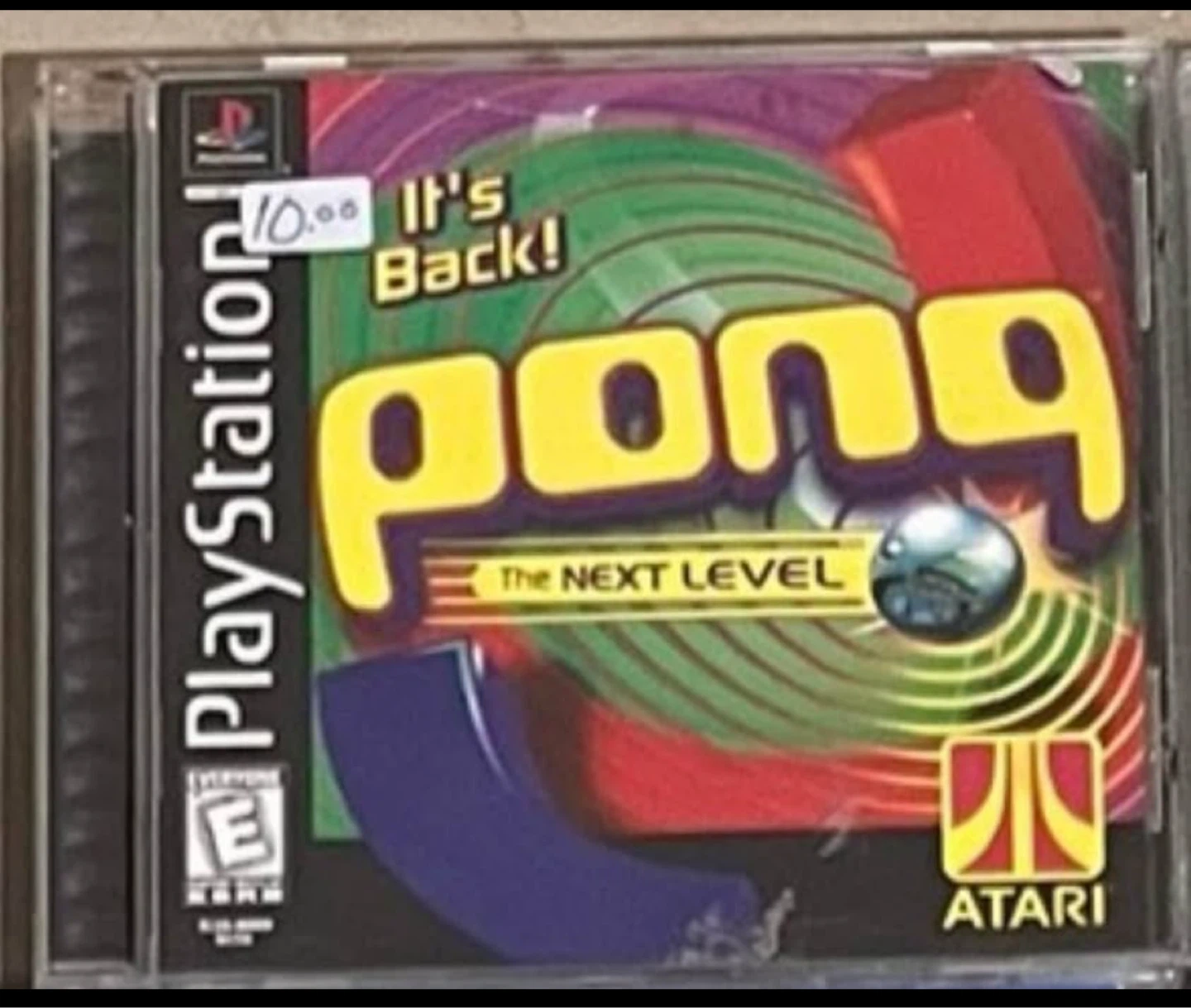Pong for PlayStation 1