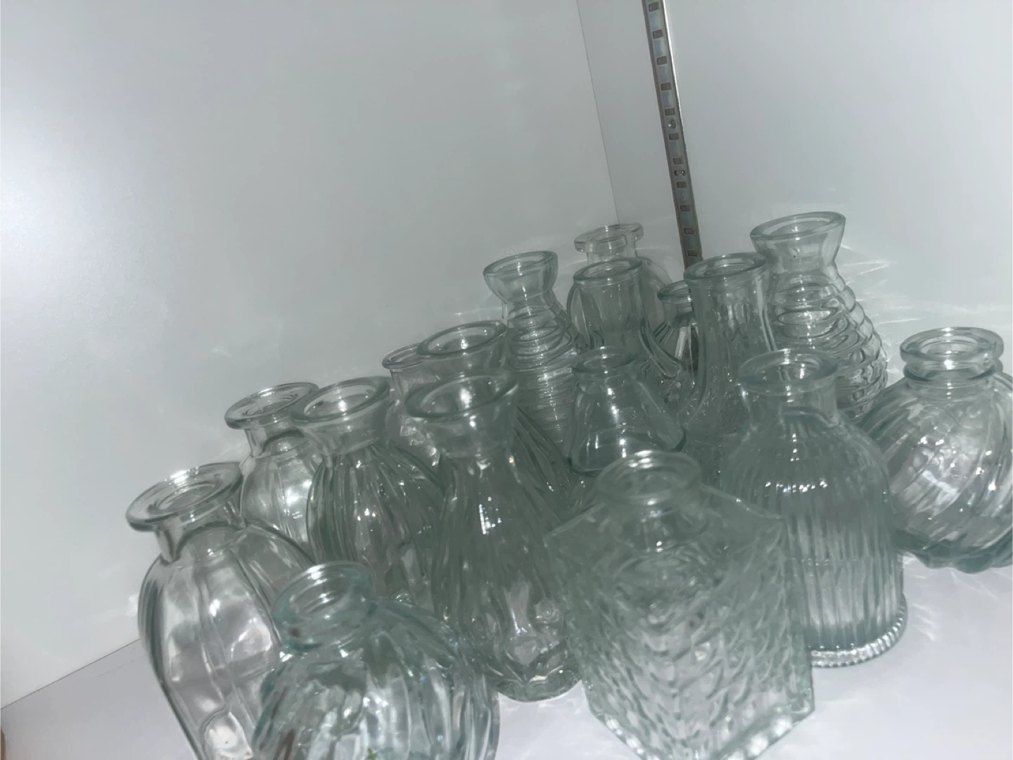 Small Glass Vases - Set of 15 - photo 3